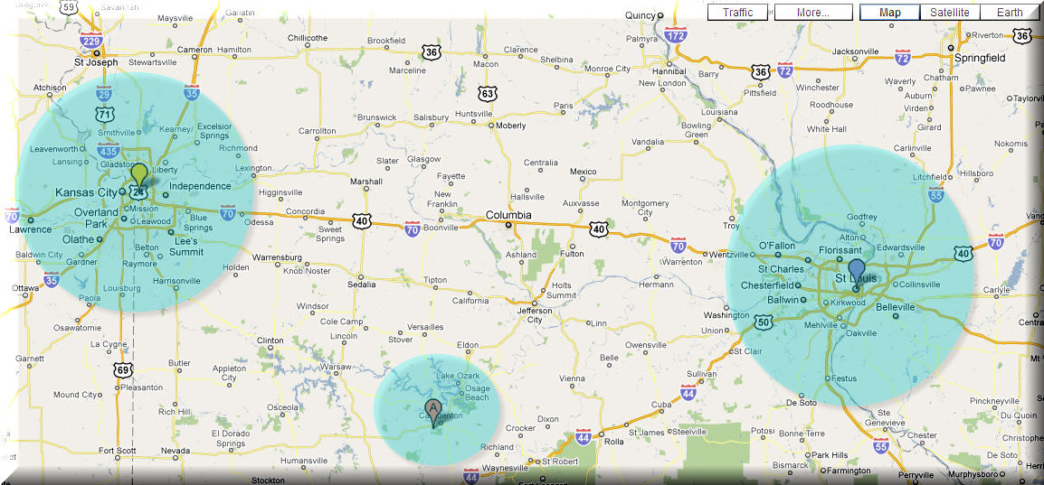 Johnson Realty real estate areas served